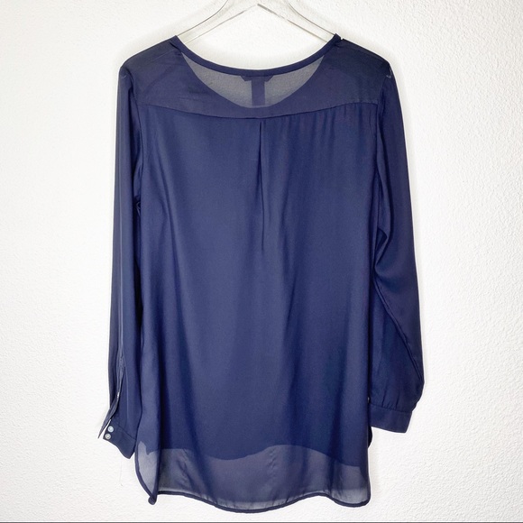 H&M Sheer Long Sleeve Blouse - Picture 6 of 6
